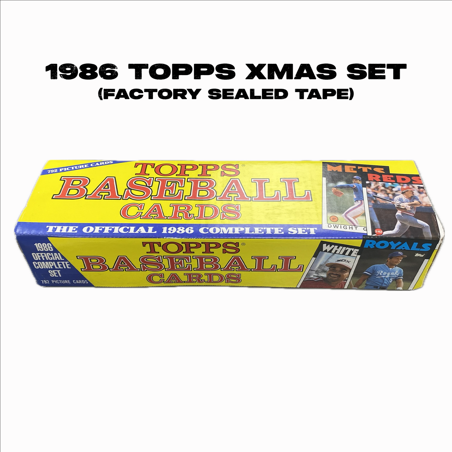 1986 Topps Xmas Set (Factory Sealed Tape)