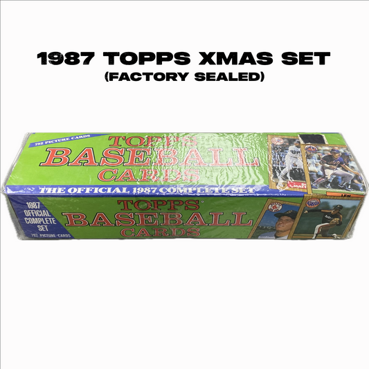 1987 Topps Xmas Set (Factory Sealed)