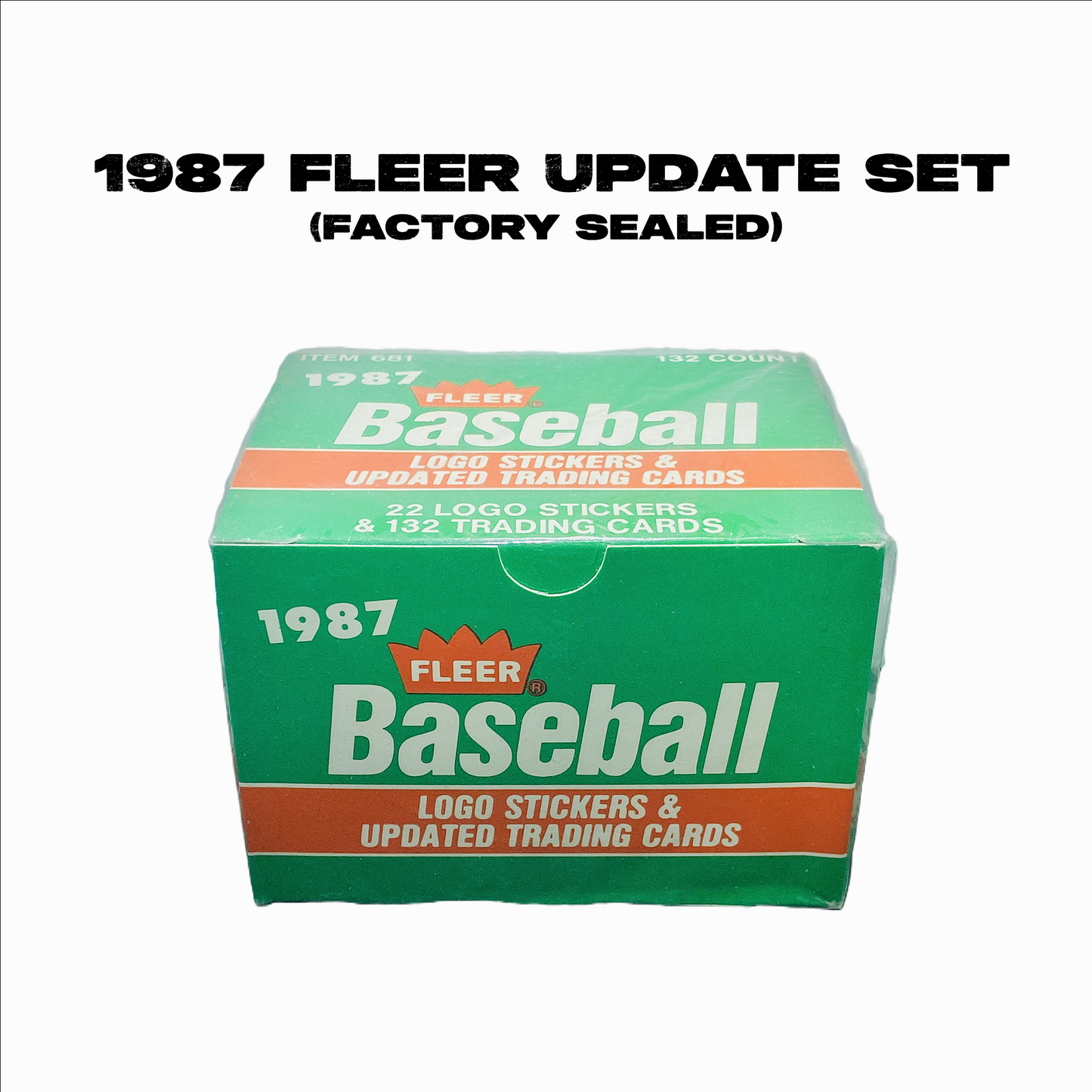 1987 Fleer Update Baseball Factory Sealed Set