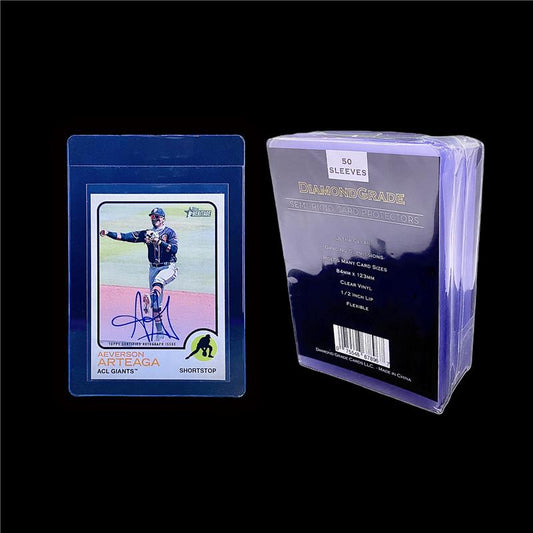 1 Case (25 pack) Semi-Rigid Card Protectors 50ct